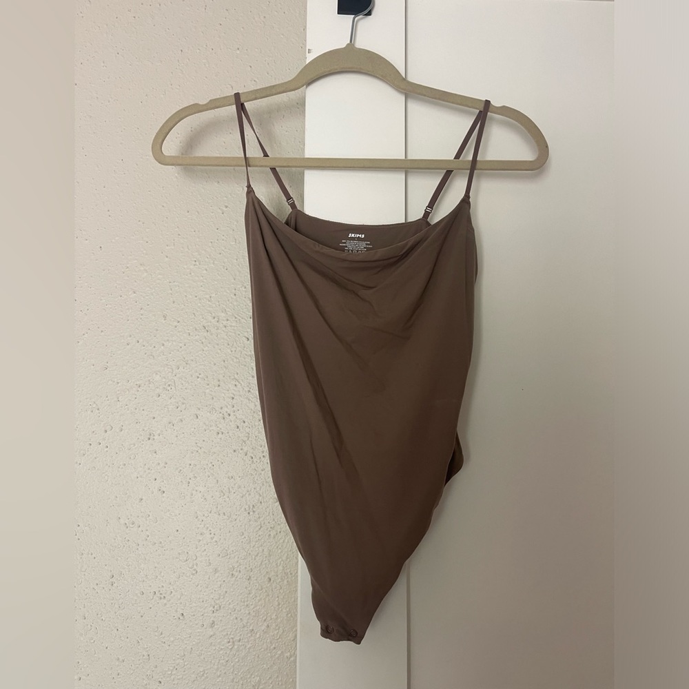 Skims cowl neck bodysuit size large
